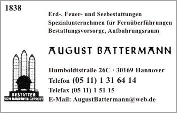 August Battermann