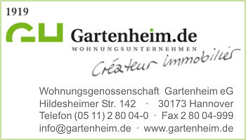 Gartenheim.de Wohnungsunternehmen