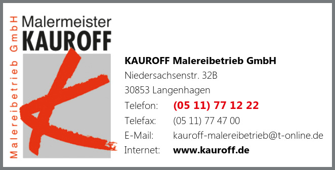 KAUROFF Malereibetrieb GmbH