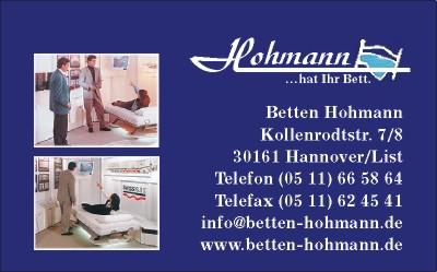Betten Hohmann Jens-Peter Hohmann e. Kfm.