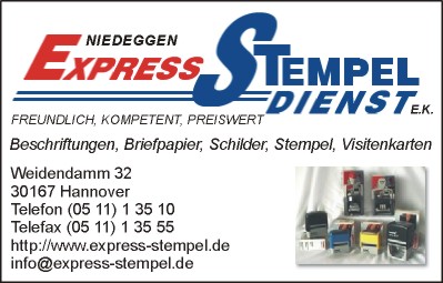 Express Stempel Dienst Niedeggen e. K.