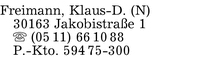 Freimann, Klaus-D. (N)