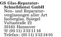 GS Glas-Reparatur-Schnelldienst GmbH