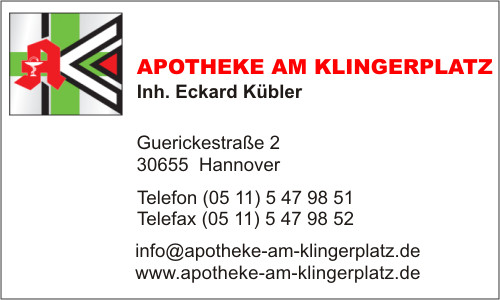 Apotheke am Klingerplatz Inh. Eckard Kbler