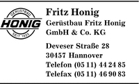 Honig GmbH & Co. KG, Fritz