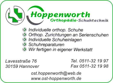 Orthopädie-Schuhtechnik Hoppenworth