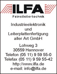 ILFA Industrieelektronik und Leiterplattenfertigung aller Art GmbH