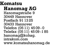 Komatsu Hanomag AG