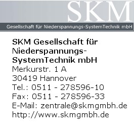 SKM Gesellschaft fr Niederspannungs-SystemTechnik mbH