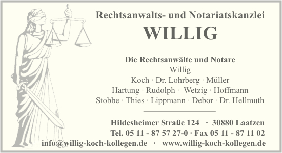 Rechtsanwalts- und Notarkanzlei Willig, Koch & Kollegen