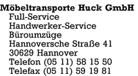 Mbeltransporte Huck GmbH