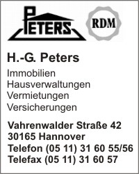 Peters Inh. I. Peters, H.-G.