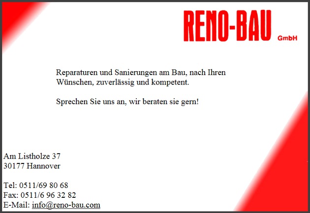 Reno-Bau GmbH
