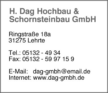 H. Dag Hochbau & Schornstein GmbH