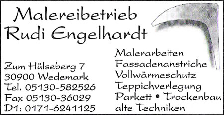 Malereibetrieb Rudi Engelhardt