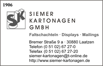 Siemer Kartonagen