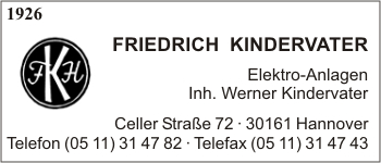 Friedrich Kindervater