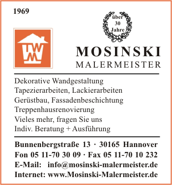 Mosinski Malermeister