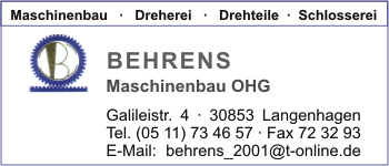 Behrens Maschinenbau OHG