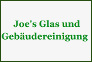 Joe’s Gebäudereinigung Hannover