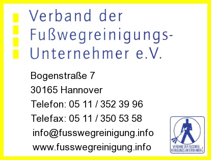 Verband der Fuwegreinigungs-Unternehmer e. V.