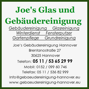 Joes Gebudereinigung Hannover