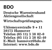BDO Deutsche Warentreuhand-Aktiengesellschaft