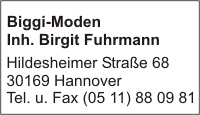 Biggi-Moden Inh. Birgit Fuhrmann