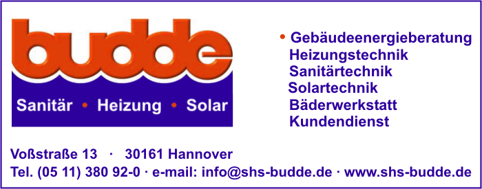 Budde Sanitr-Heizungsservice GmbH