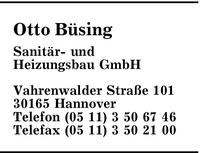 Bsing Sanitr- und Heizungsbau GmbH, Otto