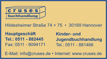 CRUSES Buchhandlung