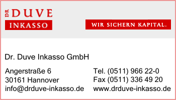 Duve Inkasso GmbH, Dr.