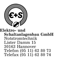 Elektro- u. Schaltanlagenbau GmbH