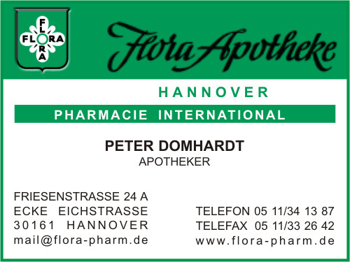 Flora-Apotheke  Peter Domhardt