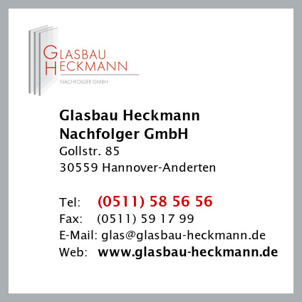 Glasbau Heckmann Nachfolger GmbH