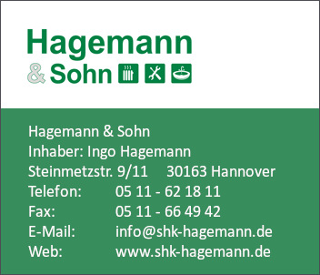 Hagemann & Sohn, Inhaber: Ingo Hagemann