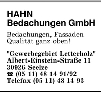 Hahn Bedachungen GmbH