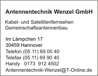 Antennentechnik Wenzel GmbH