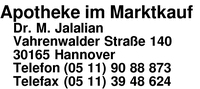 Apotheke im Marktkauf