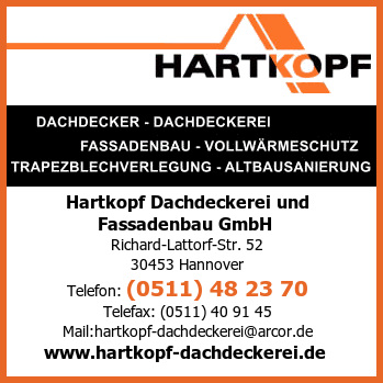 Hartkopf Dachdeckerei u. Fassadenbau GmbH