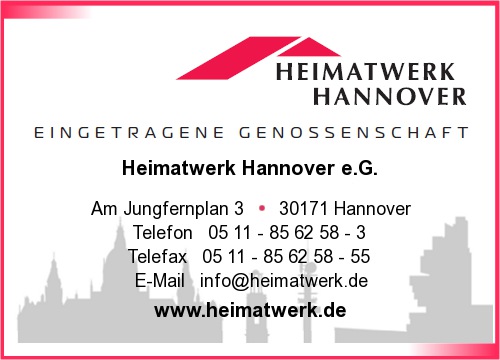 Heimatwerk Hannover eingetragene Wohnungsgenossenschaft