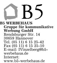 B 5 Werbehaus Gruppe fr kommunikative Werbung GmbH