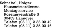 Schnabel, Holger
