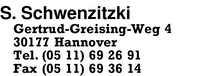 Schwenzitzki, S.