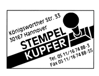 Stempel Kupfer
