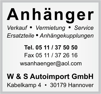 W & S Autoimport GmbH