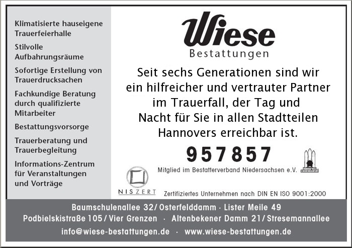 Wiese Bestattungen