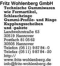 Wohlenberg GmbH, Fritz