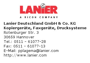 Lanier Deutschland GmbH & Co. KG
