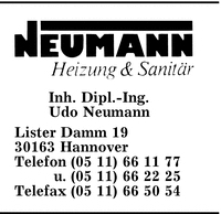 Neumann Heizung Inh. Dipl.-Ing. Udo Neumann